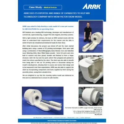 ARRK case study about medical device prototyping