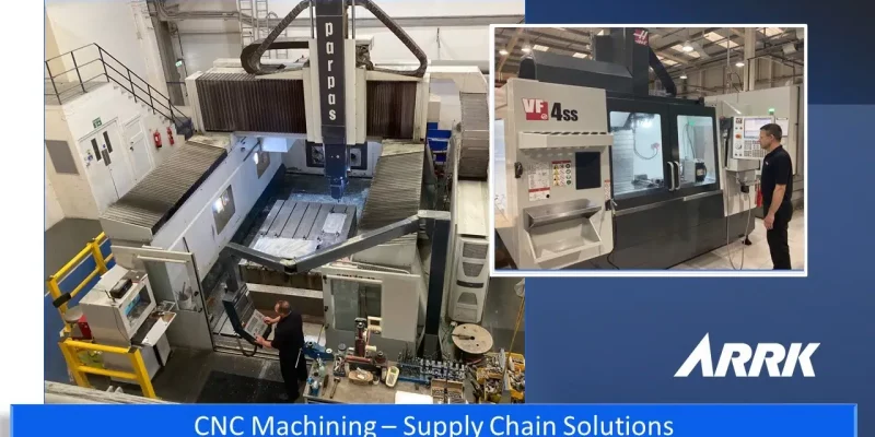 Arrk UK CNC machining supply chain solutions